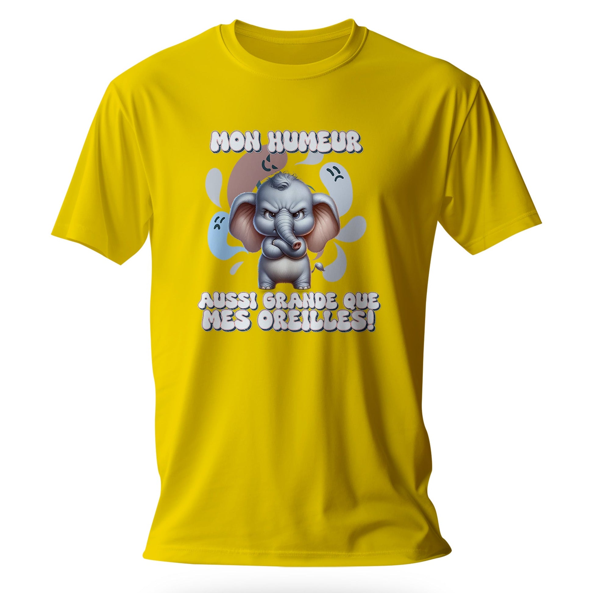 T-shirt humoristique Mon humeur… aussi grande que mes oreilles ! - MiniLook