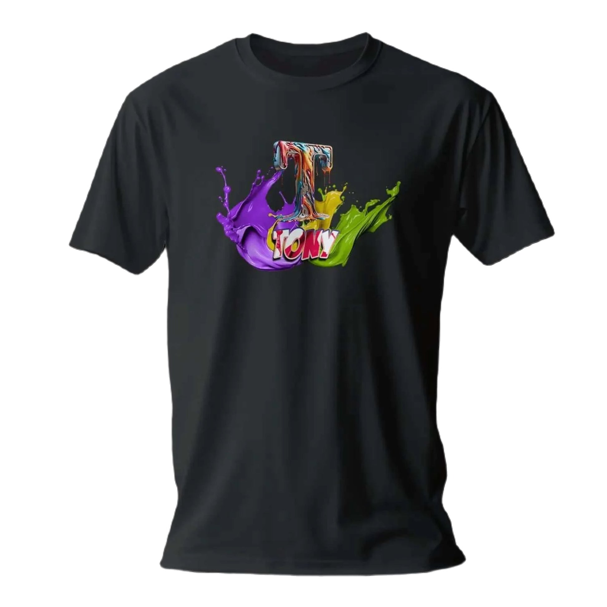 T shirt personnalisé – design artistique et peinture colorée - MiniLook