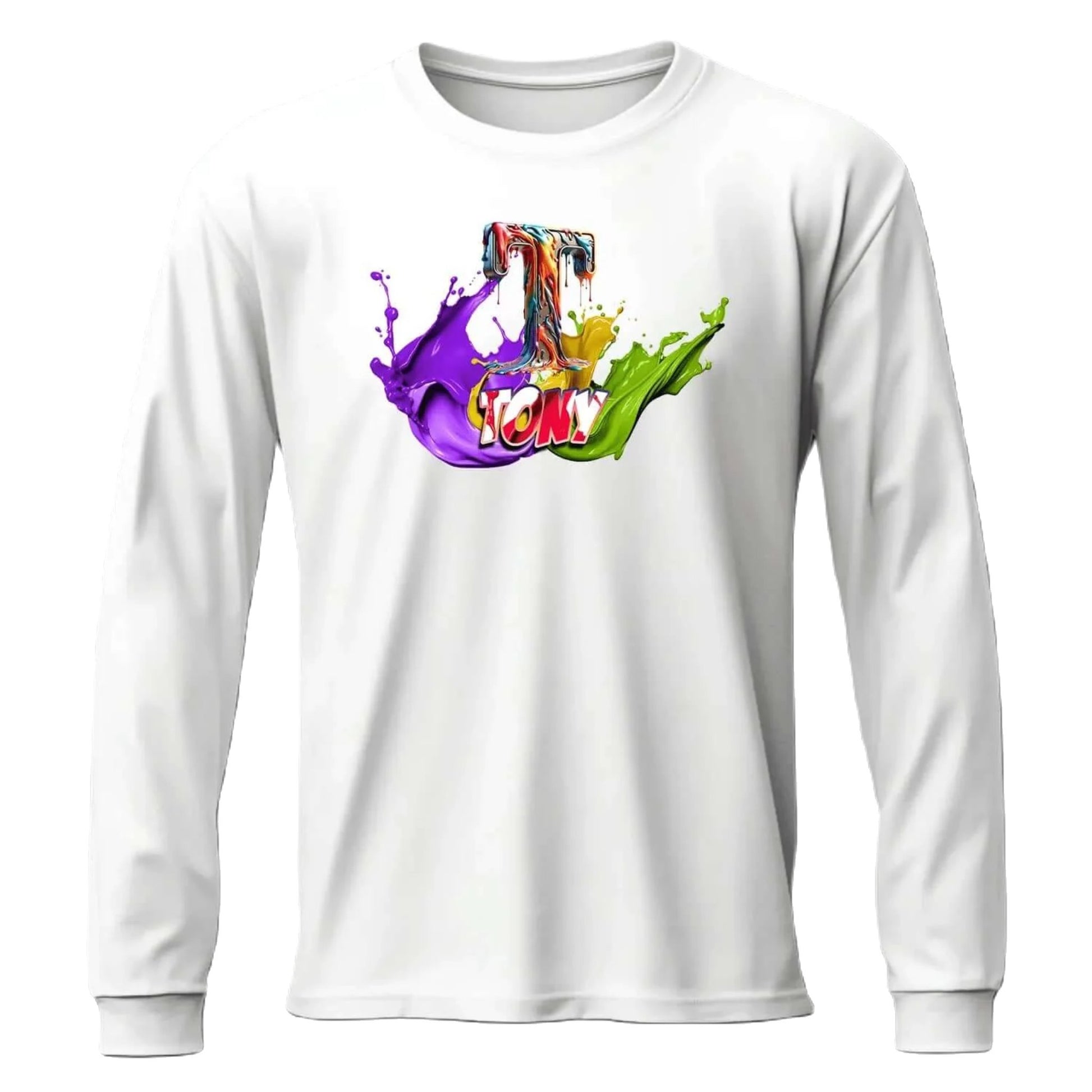 T shirt personnalisé – design artistique et peinture colorée - MiniLook