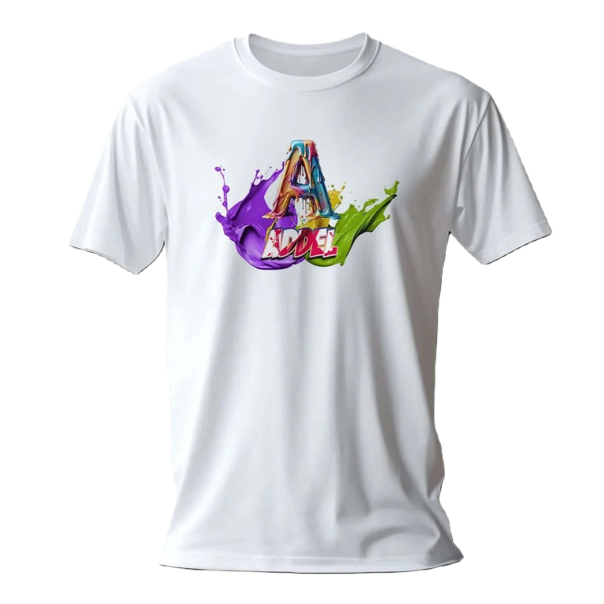 T shirt personnalisé – design artistique et peinture colorée - MiniLook