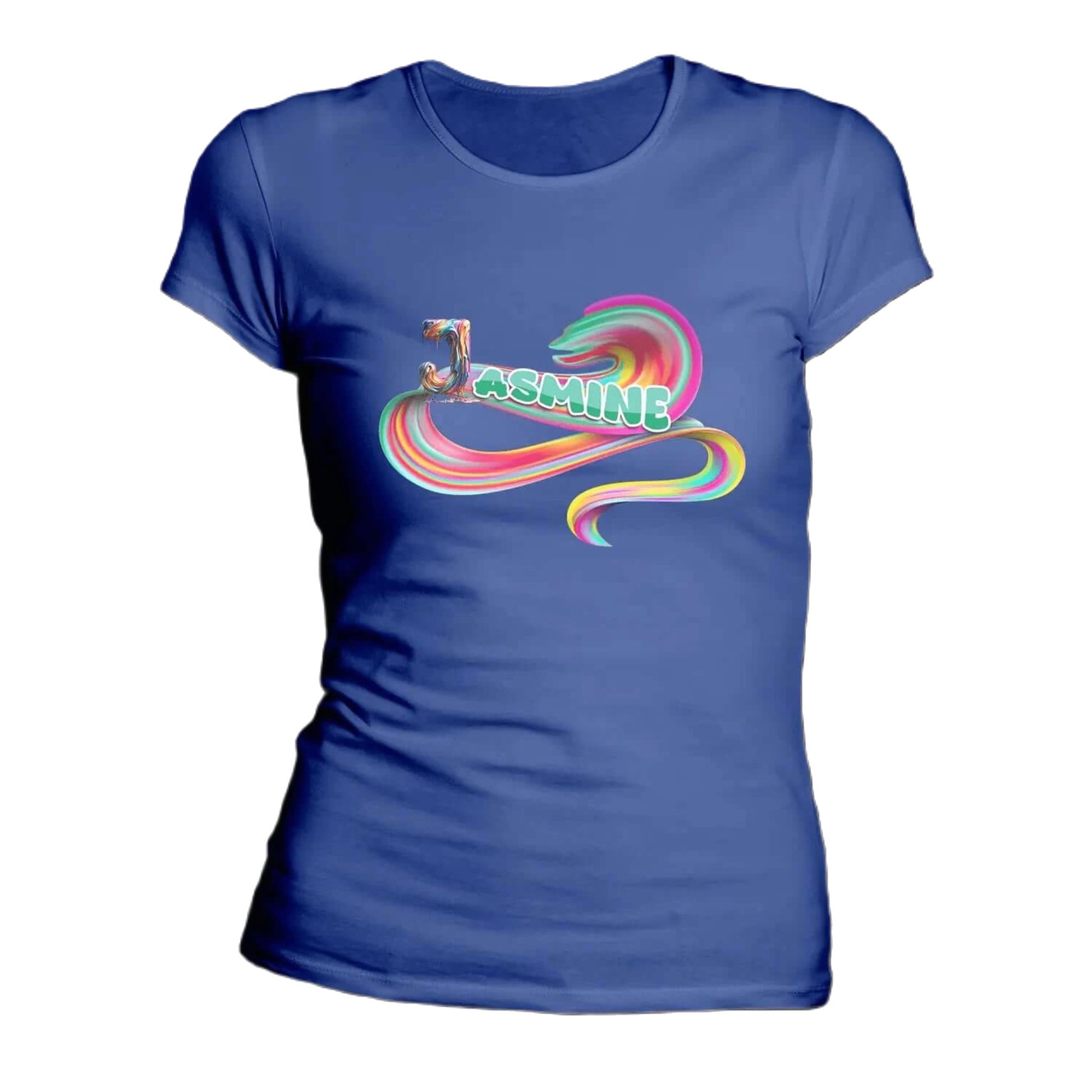 T shirt personnalisé femme – Prénom avec design couleur bonbon - MiniLook