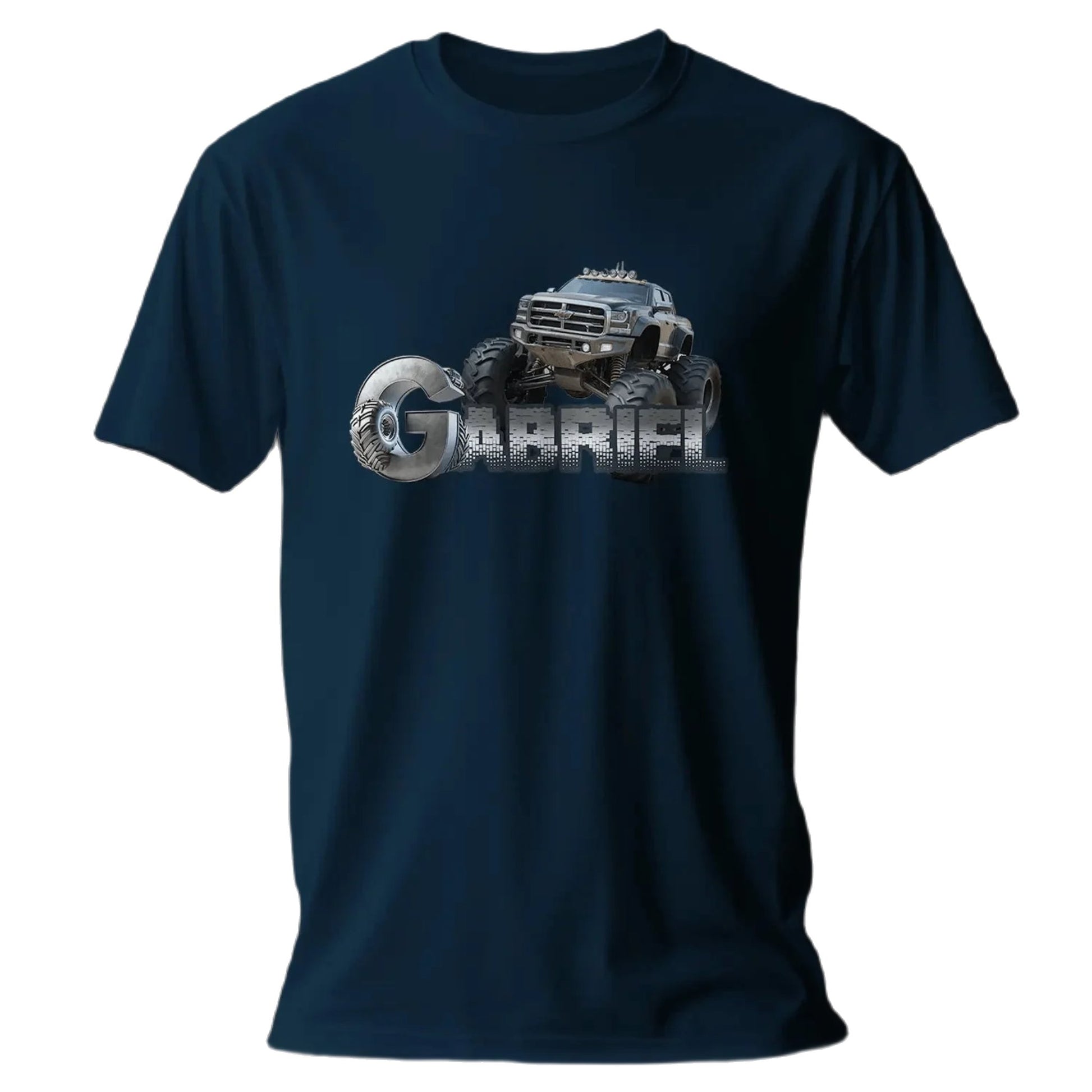 T shirt personnalisé garçon – Voiture de course avec nom - MiniLook