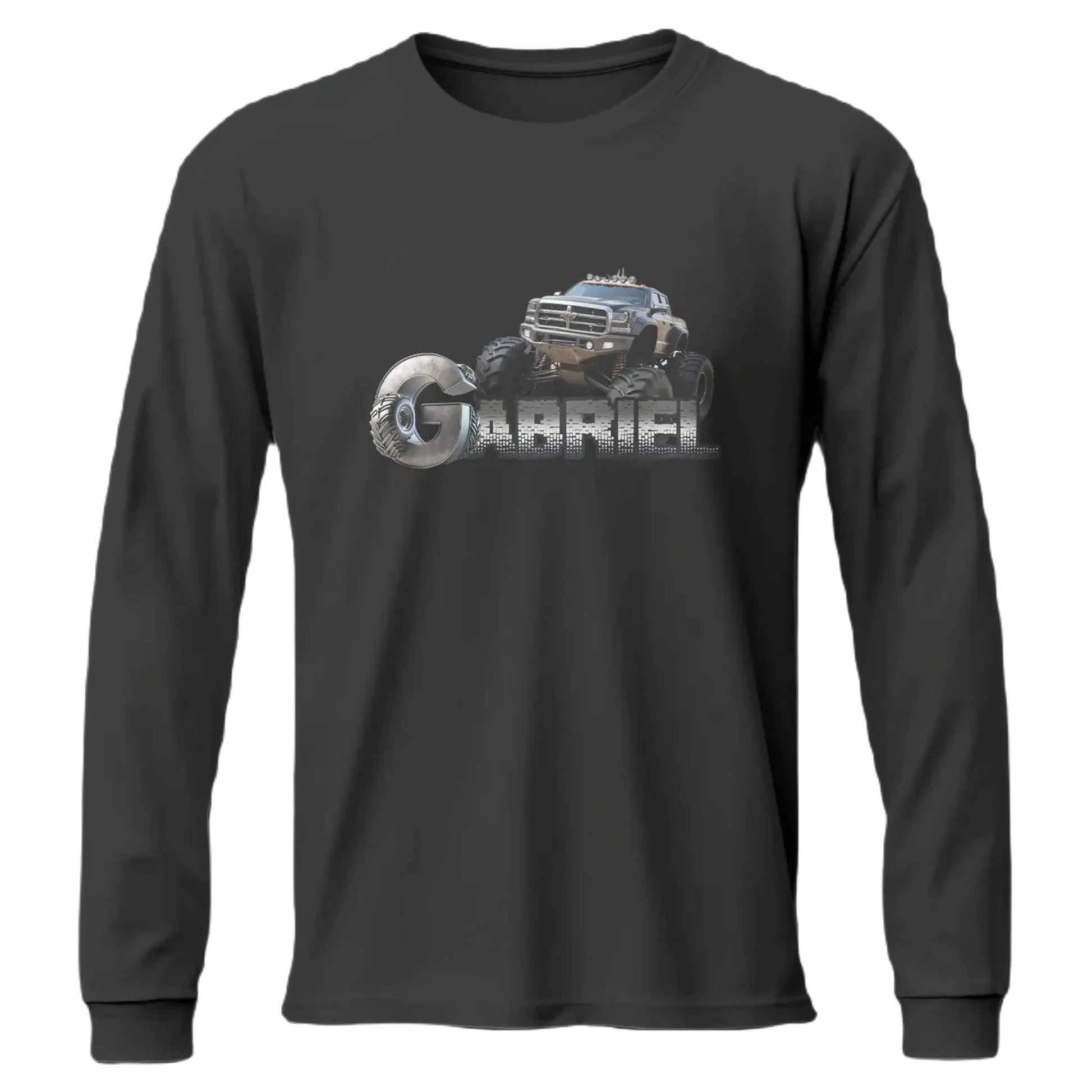 T shirt personnalisé garçon – Voiture de course avec nom - MiniLook