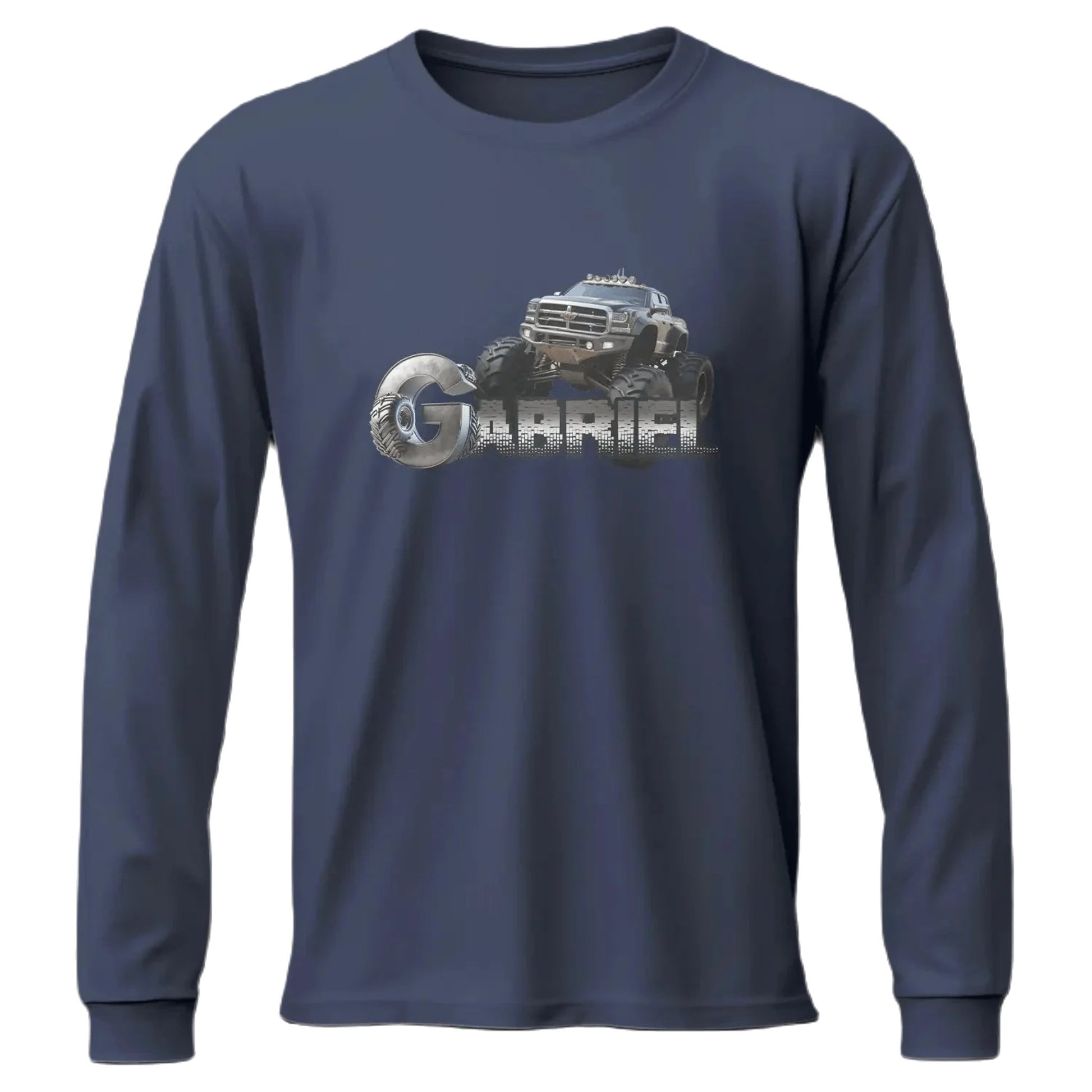 T shirt personnalisé garçon – Voiture de course avec nom - MiniLook