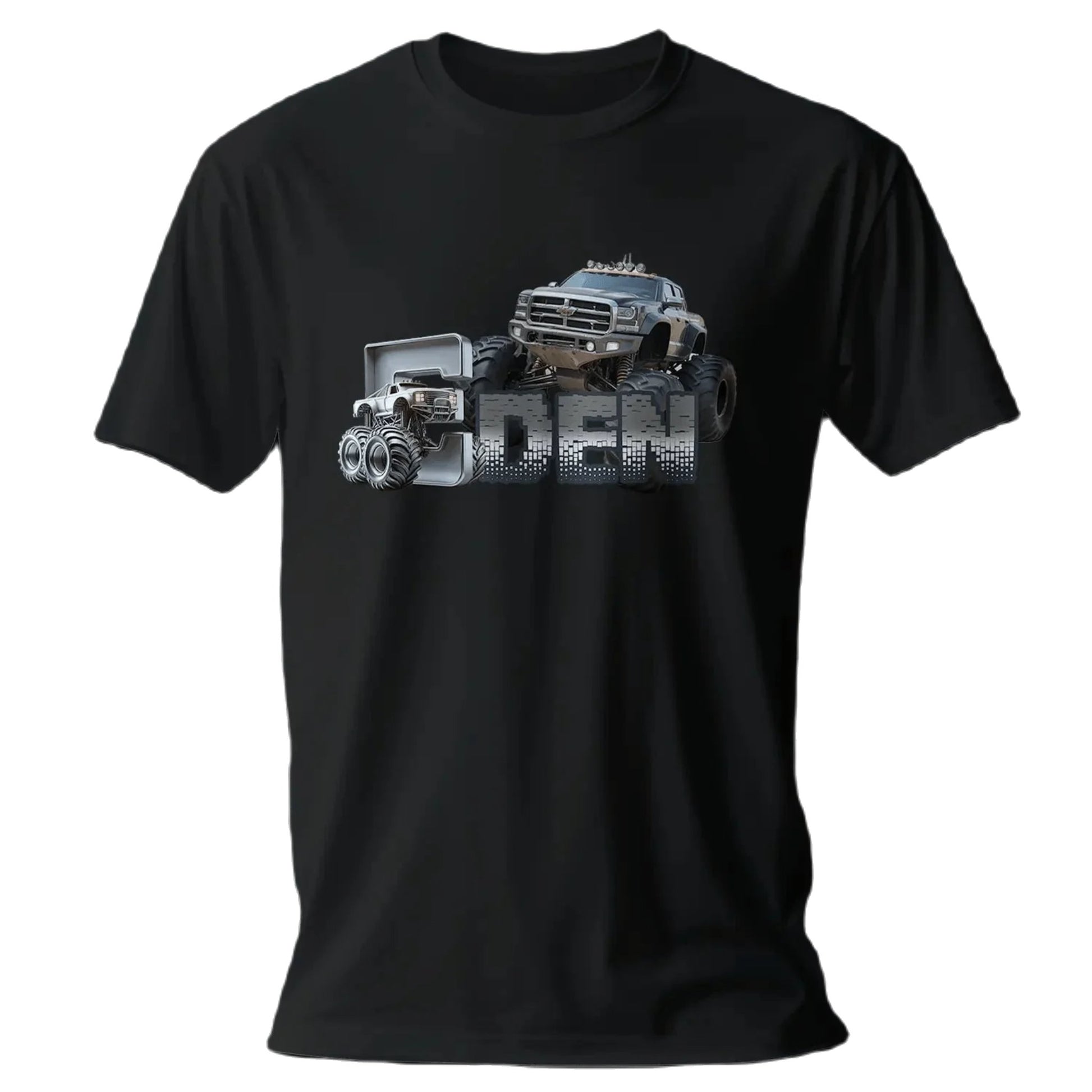 T shirt personnalisé garçon – Voiture de course avec nom - MiniLook