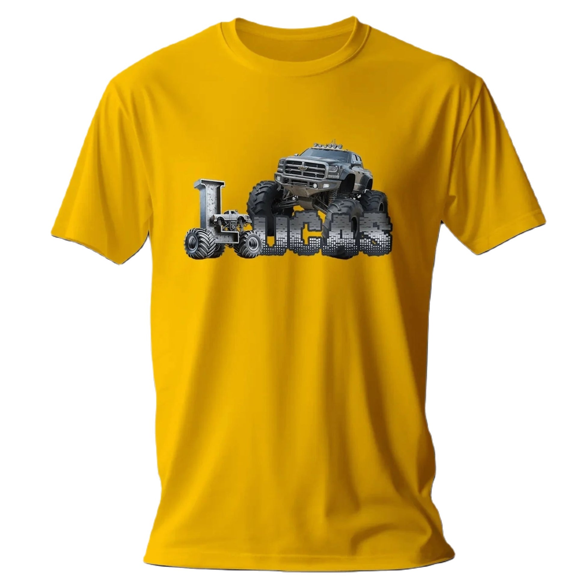 T shirt personnalisé garçon – Voiture de course avec nom - MiniLook