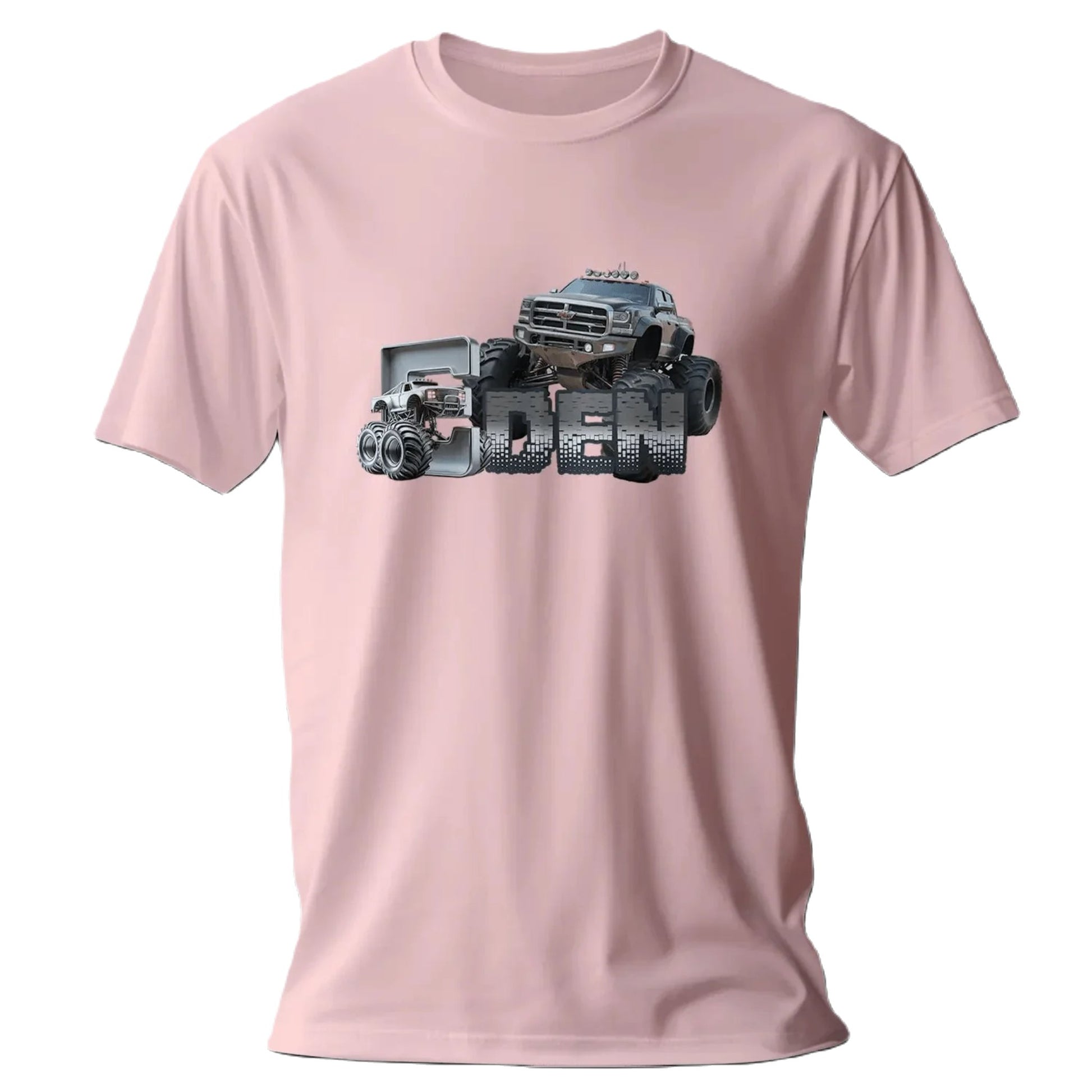 T shirt personnalisé garçon – Voiture de course avec nom - MiniLook