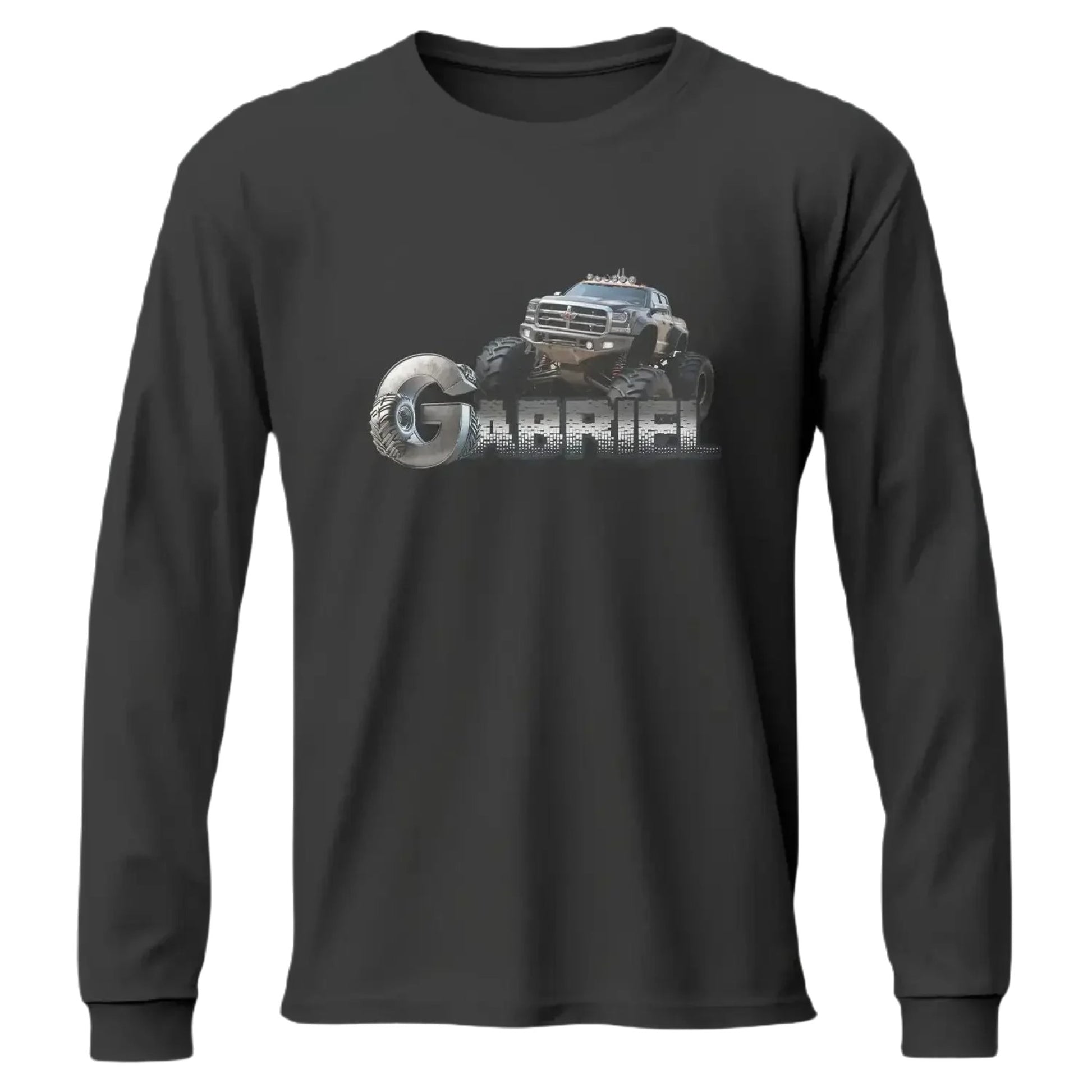 T shirt personnalisé garçon – Voiture de course avec nom - MiniLook