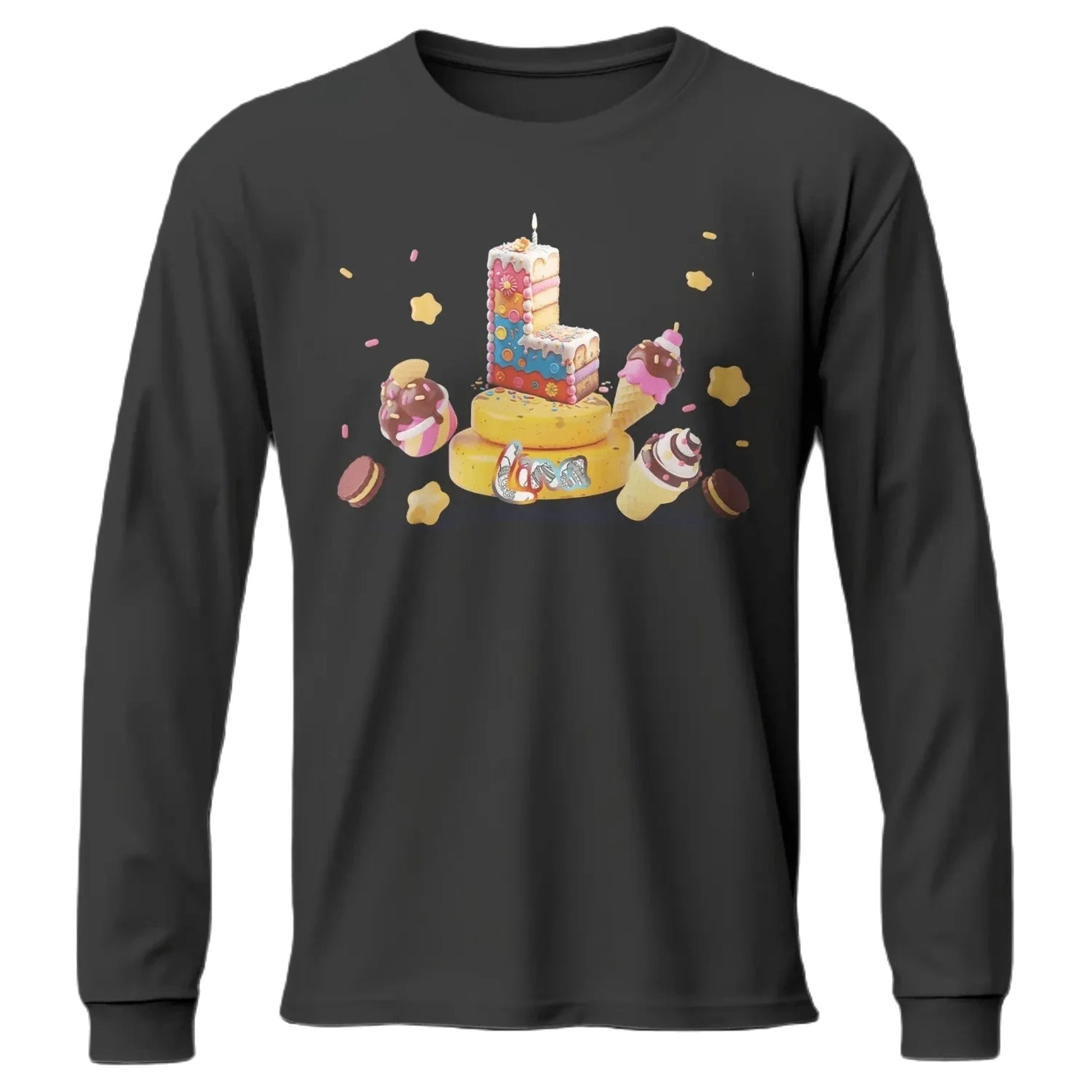 T Shirt Personnalisé Gâteau Crème Glacée | Tee Shirt à Personnaliser pour Filles - MiniLook