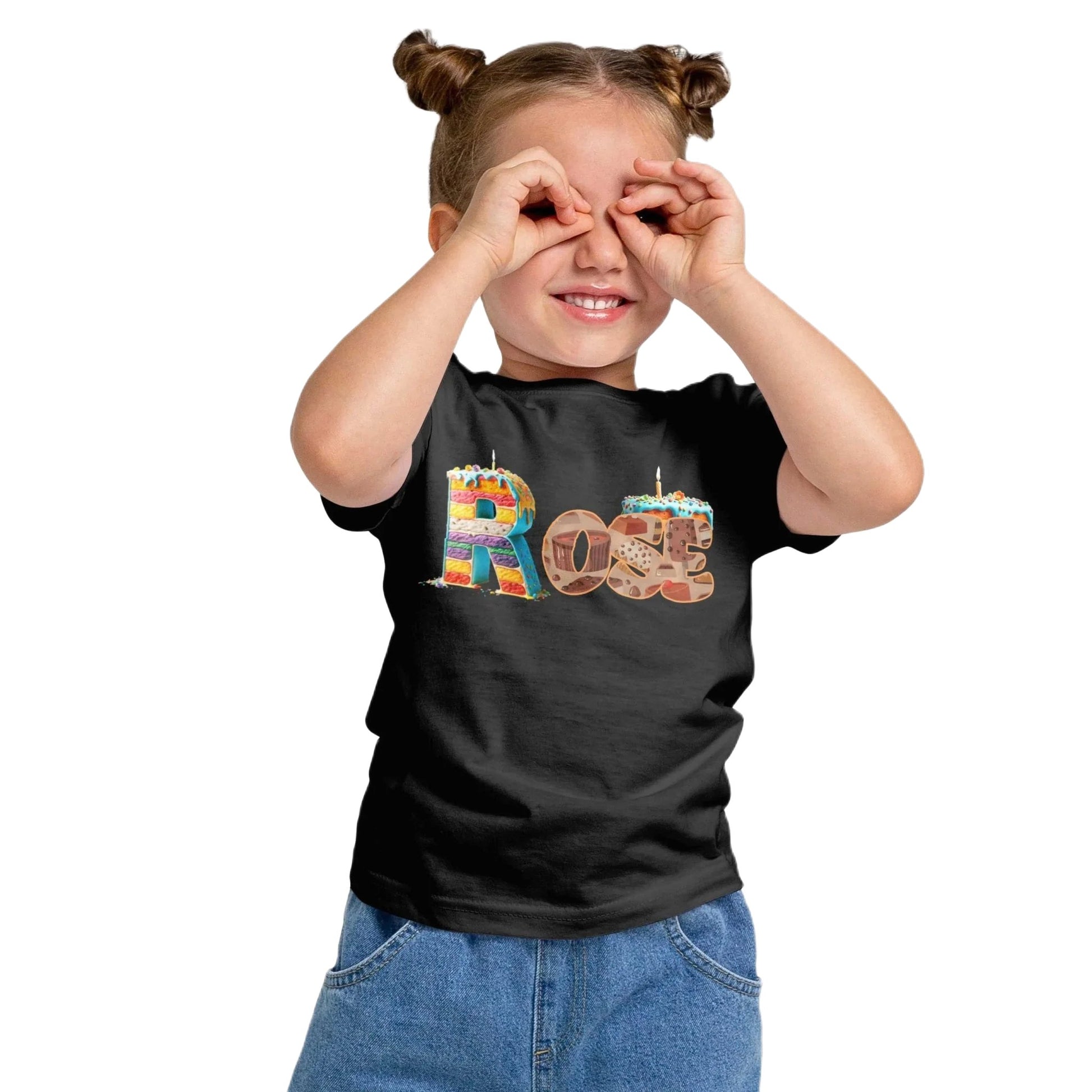 T shirt personnalisé gâteau pâtisserie - Le cadeau idéal pour les petites gourmandes ! - MiniLook