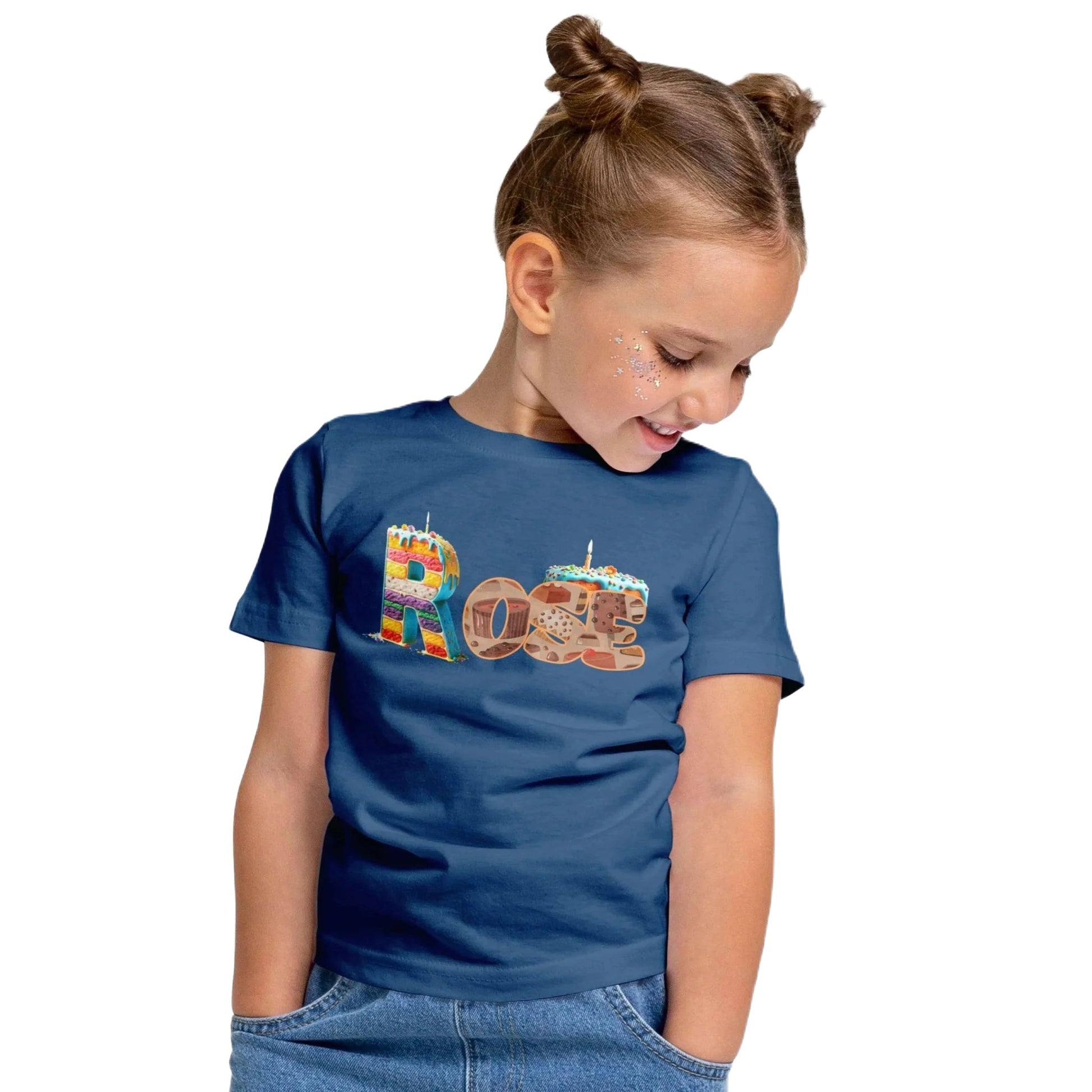 T shirt personnalisé gâteau pâtisserie - Le cadeau idéal pour les petites gourmandes ! - MiniLook