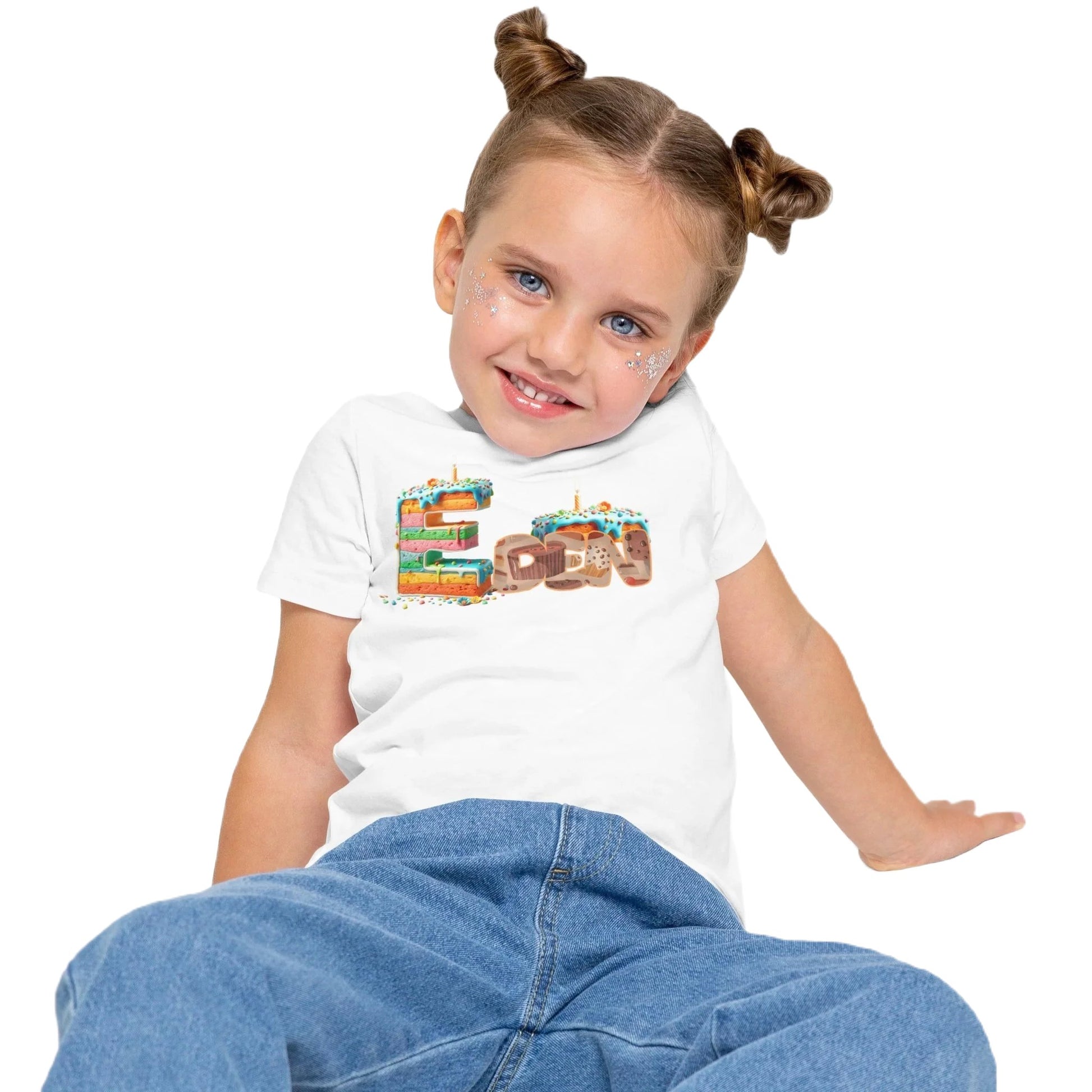 T shirt personnalisé gâteau pâtisserie - Le cadeau idéal pour les petites gourmandes ! - MiniLook