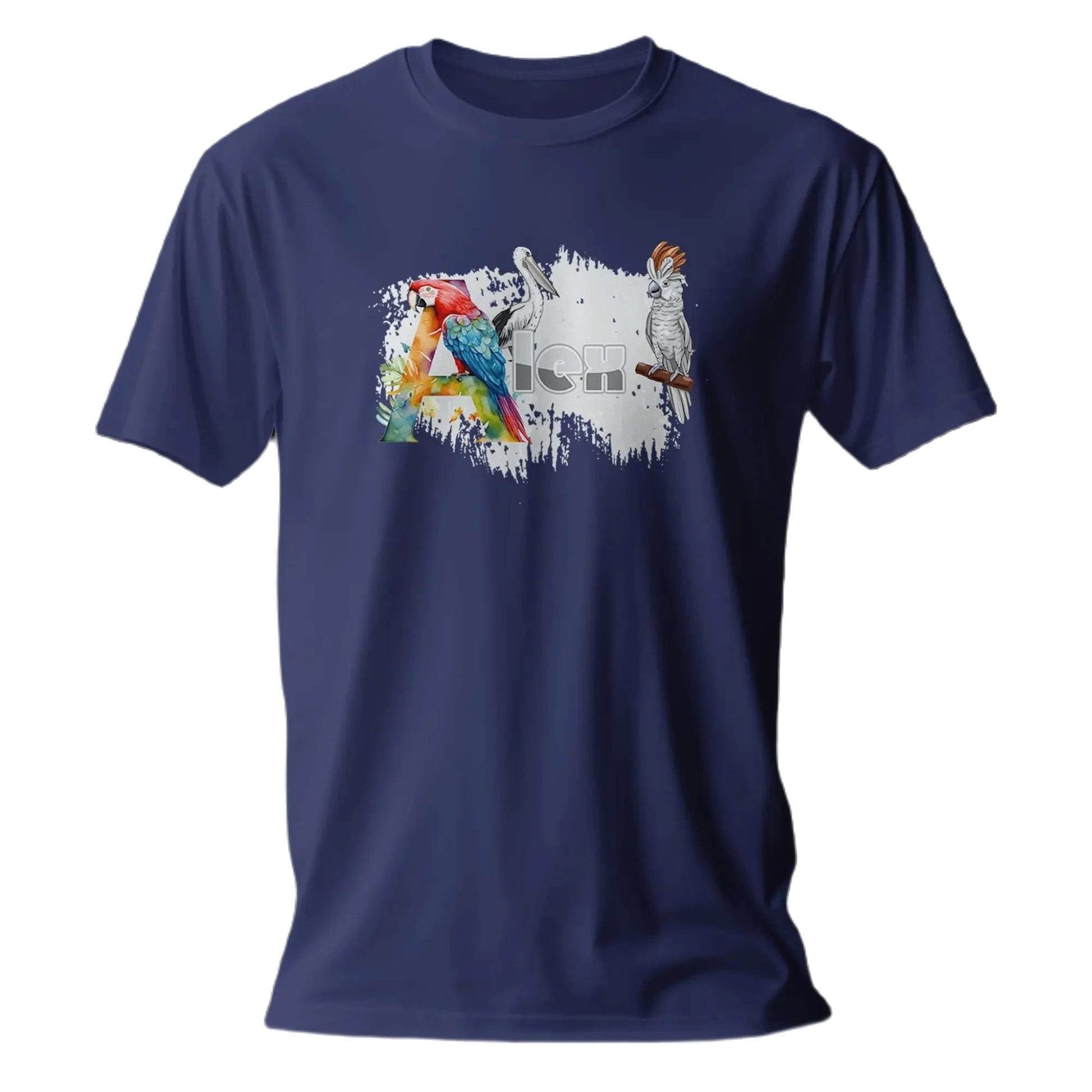 T shirt personnalisé – Motif perroquet et oiseau - MiniLook