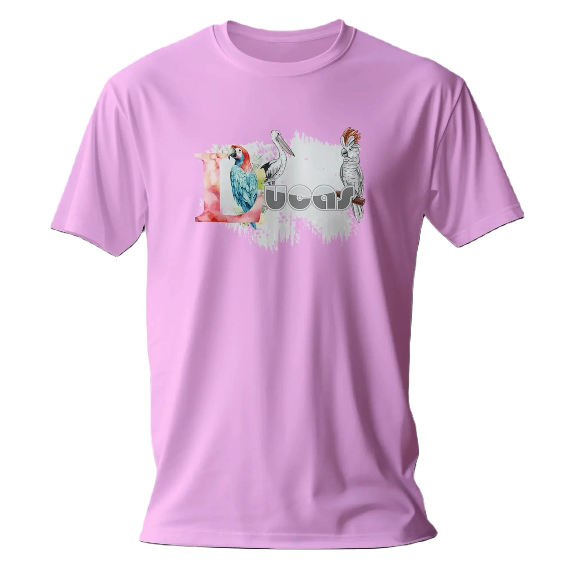 T shirt personnalisé – Motif perroquet et oiseau - MiniLook