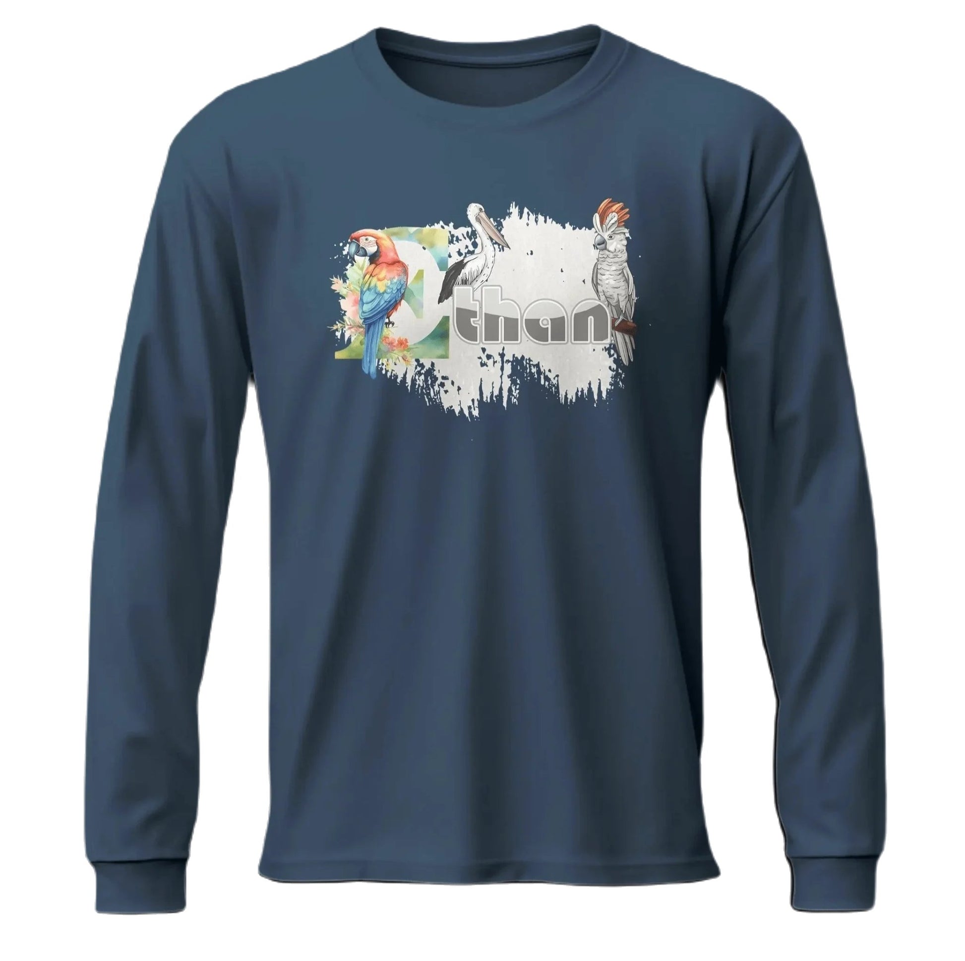 T shirt personnalisé – Motif perroquet et oiseau - MiniLook