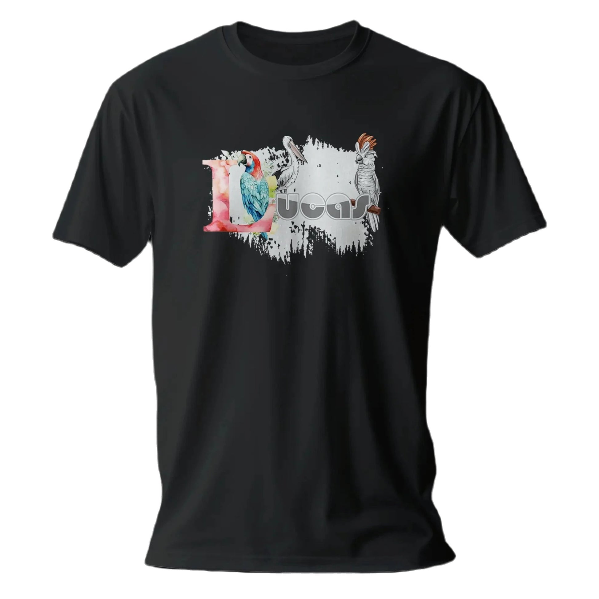 T shirt personnalisé – Motif perroquet et oiseau - MiniLook