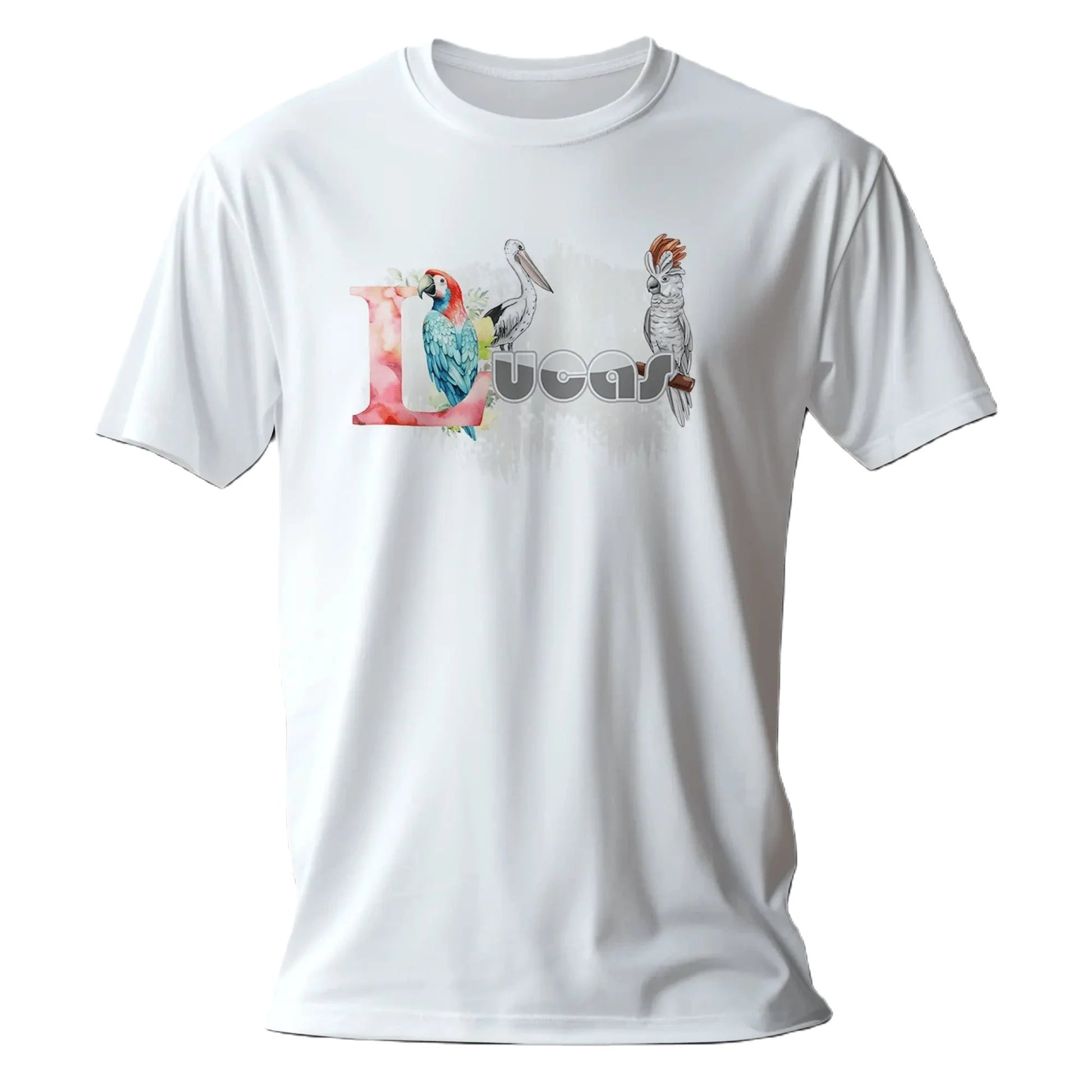 T shirt personnalisé – Motif perroquet et oiseau - MiniLook