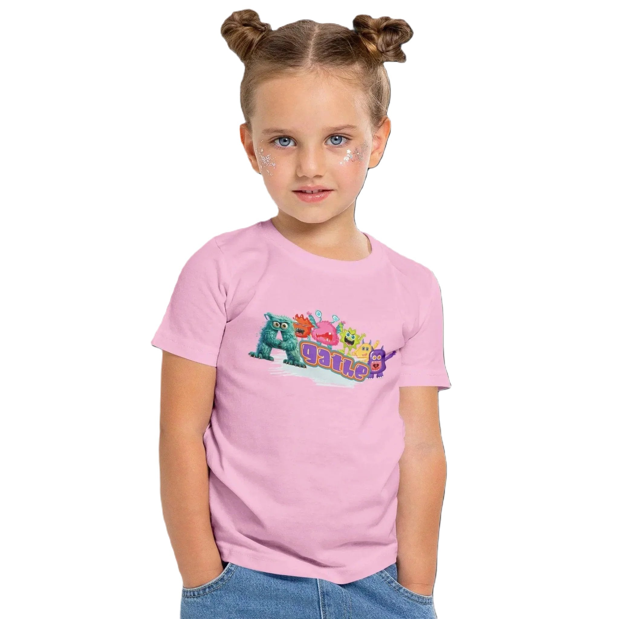 T shirt personnalisé pour enfant - Motifs de monstres avec prénom - MiniLook