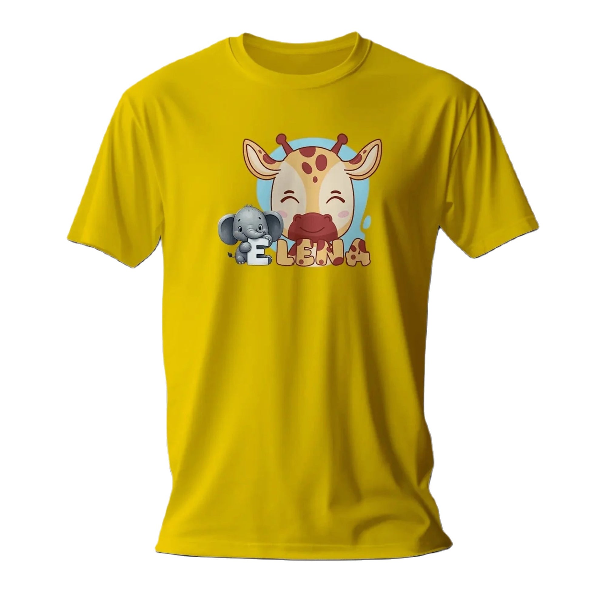 T shirt personnalisé pour fille - Motif vache avec prénom - MiniLook