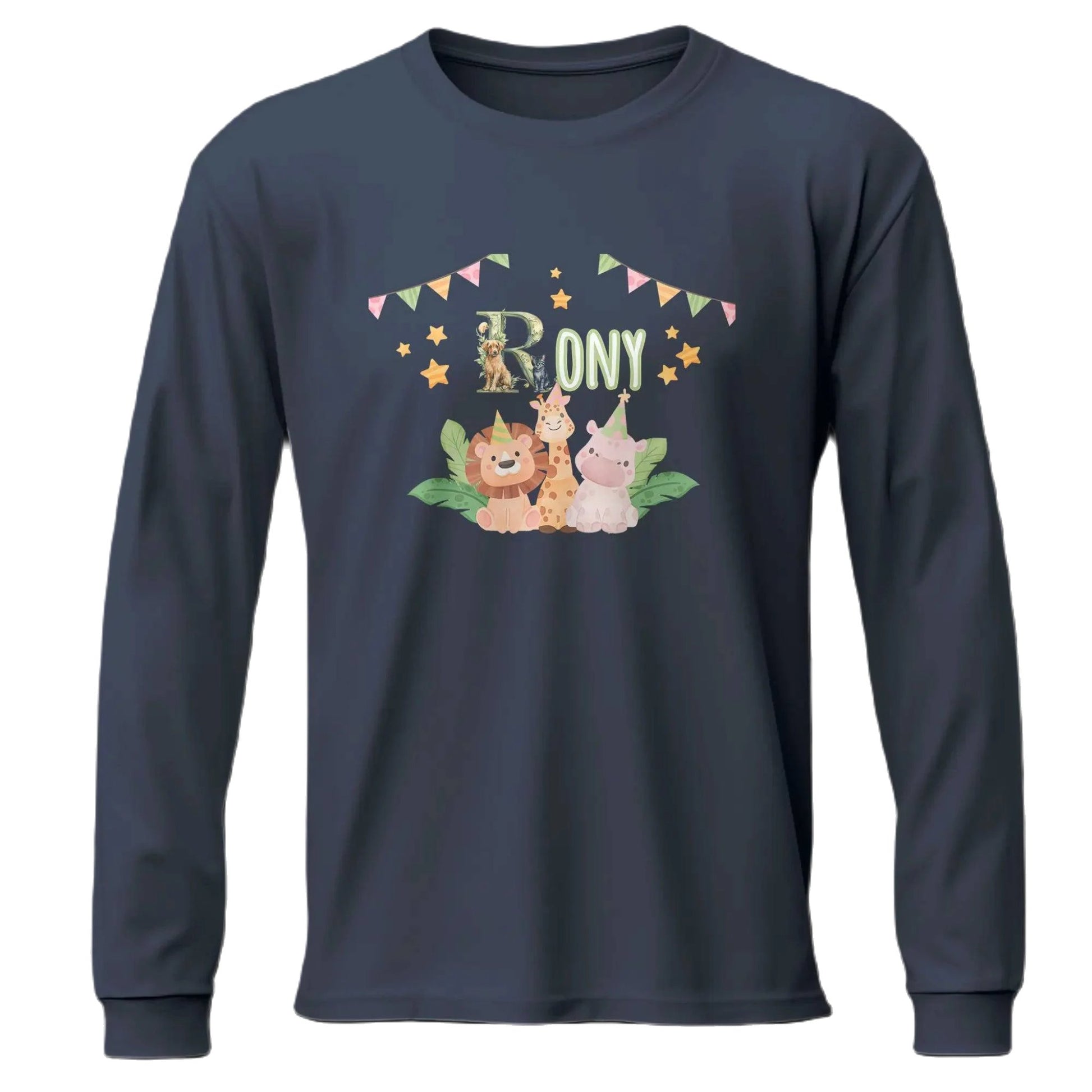 T shirt personnaliser pour enfants - Animaux et anniversaire avec prénom - MiniLook