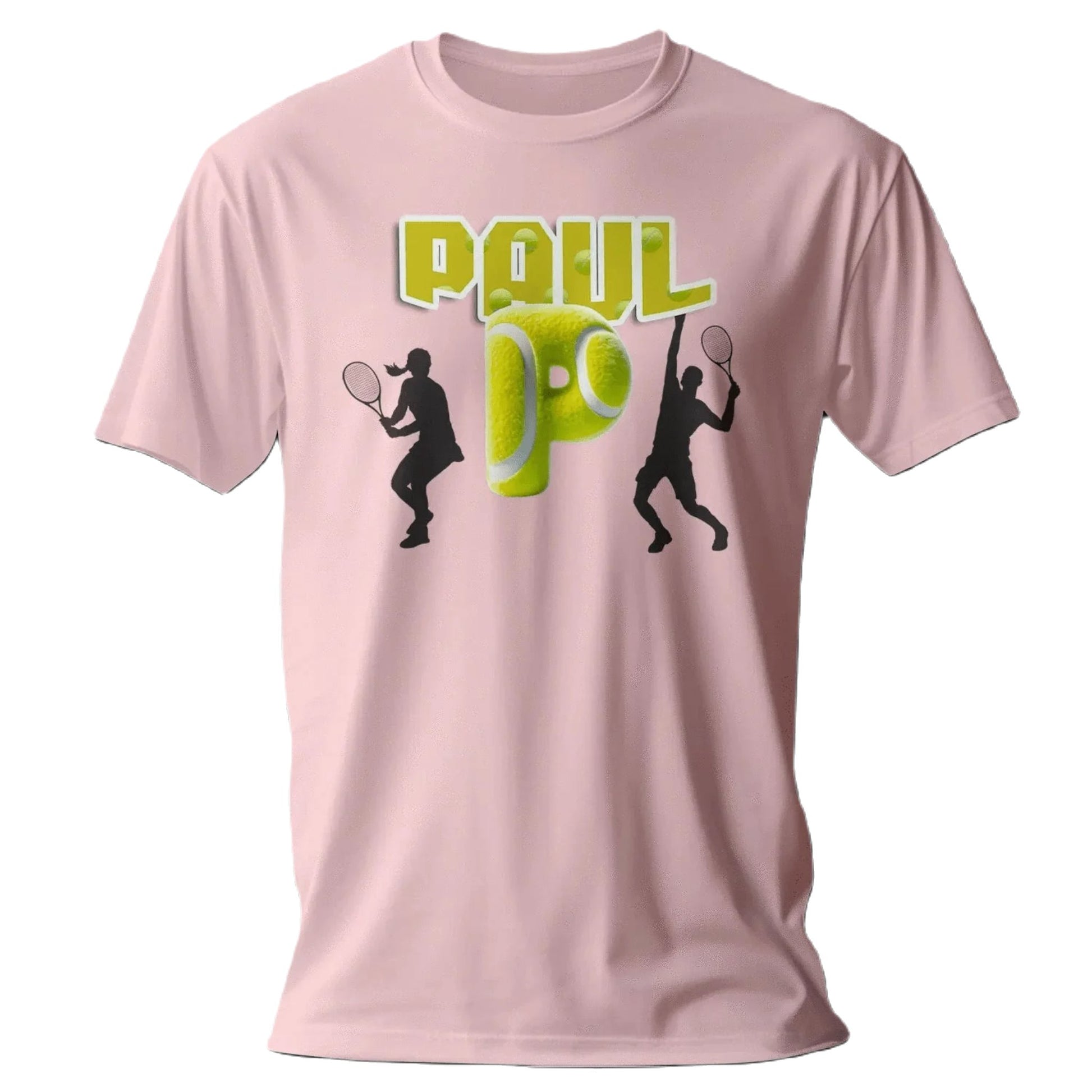 T shirt personnaliser pour homme - Balle de tennis avec prénom et initiale - MiniLook